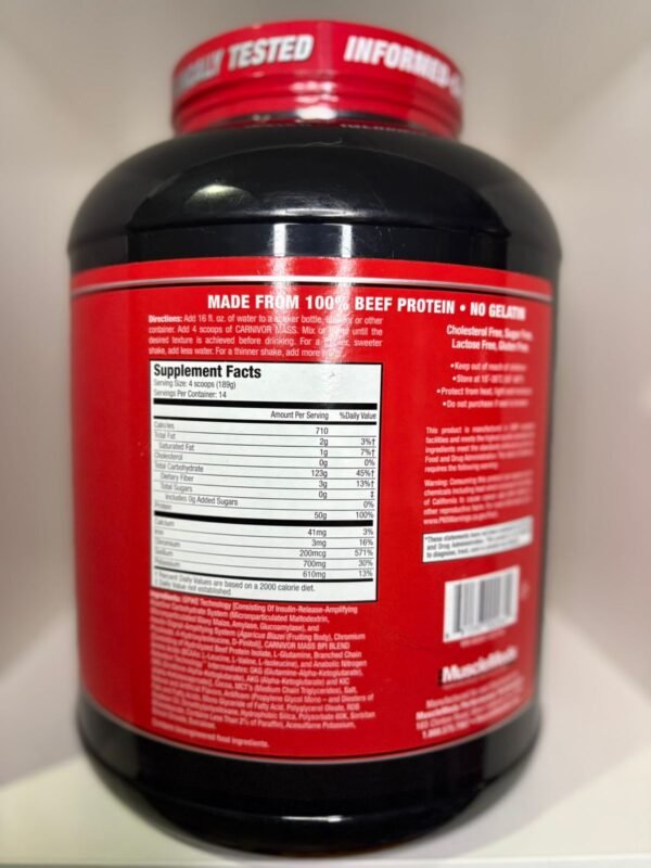 Proteína CARNIVOR MASS