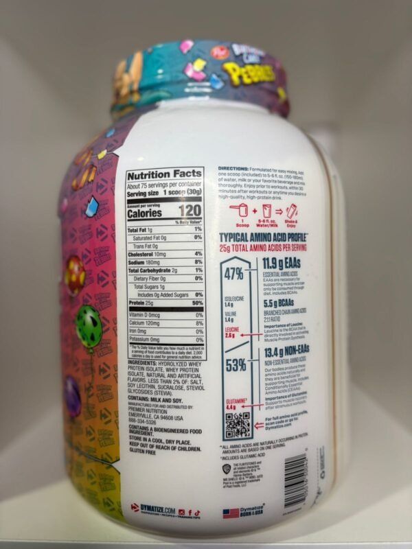 Proteína ISO100 de Dymatize Hidrolizada