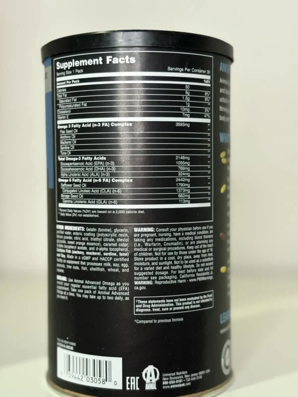 Animal Omega 3 05 Animal Omega 3