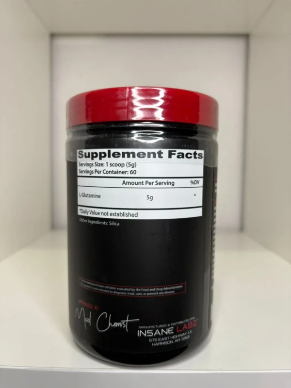 Glutamine Asylum Cabinet 60 Servicios