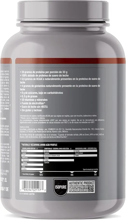 Proteína Iso Pure
