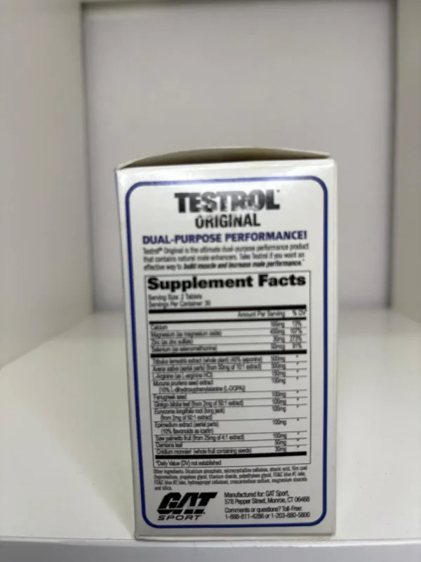 Testrol Original 04 Testrol Original GAT 60 Caps