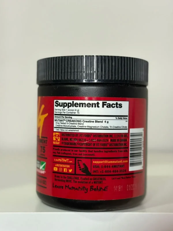 creakong 02 Creatina Kreakong Mutant 300g