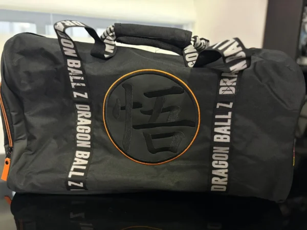 Mochila para GYM de DB color negro 01 Mochila para GYM color negro de Dragon Ball