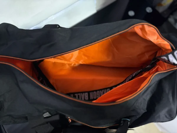 Mochila para GYM de DB color negro 04 Mochila para GYM color negro de Dragon Ball